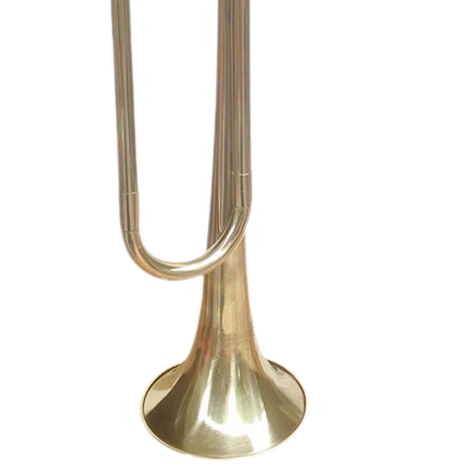 Musical Instrument Bugle - Standart Pirinç Korno, C Tuşlu, Kompakt,