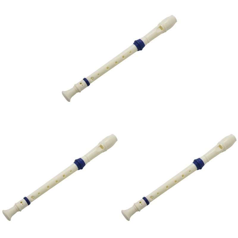 Soprano Recorder Plastic - A89E-3X Öğrenci Plastik 8 Delikli Soprano