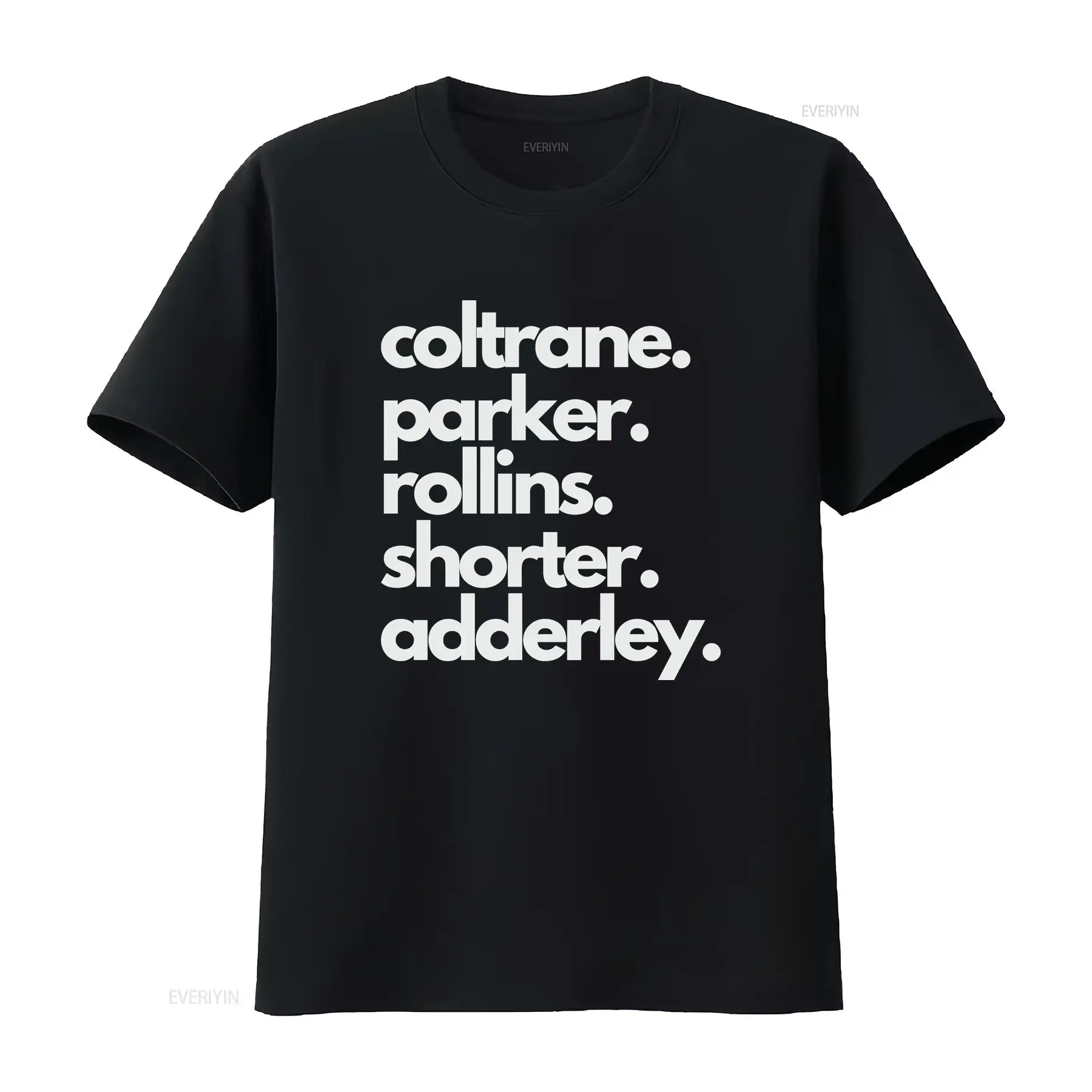 Musical Instrument And Names - Caz Saksafon Efsanesi İsimleri T Shirt