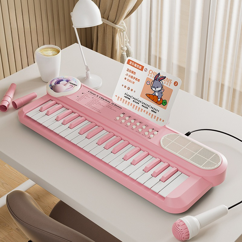 Musical Instrument Harmonium - 37 Tuşlu Çocuk Elektronik Piyano Klavyesi,