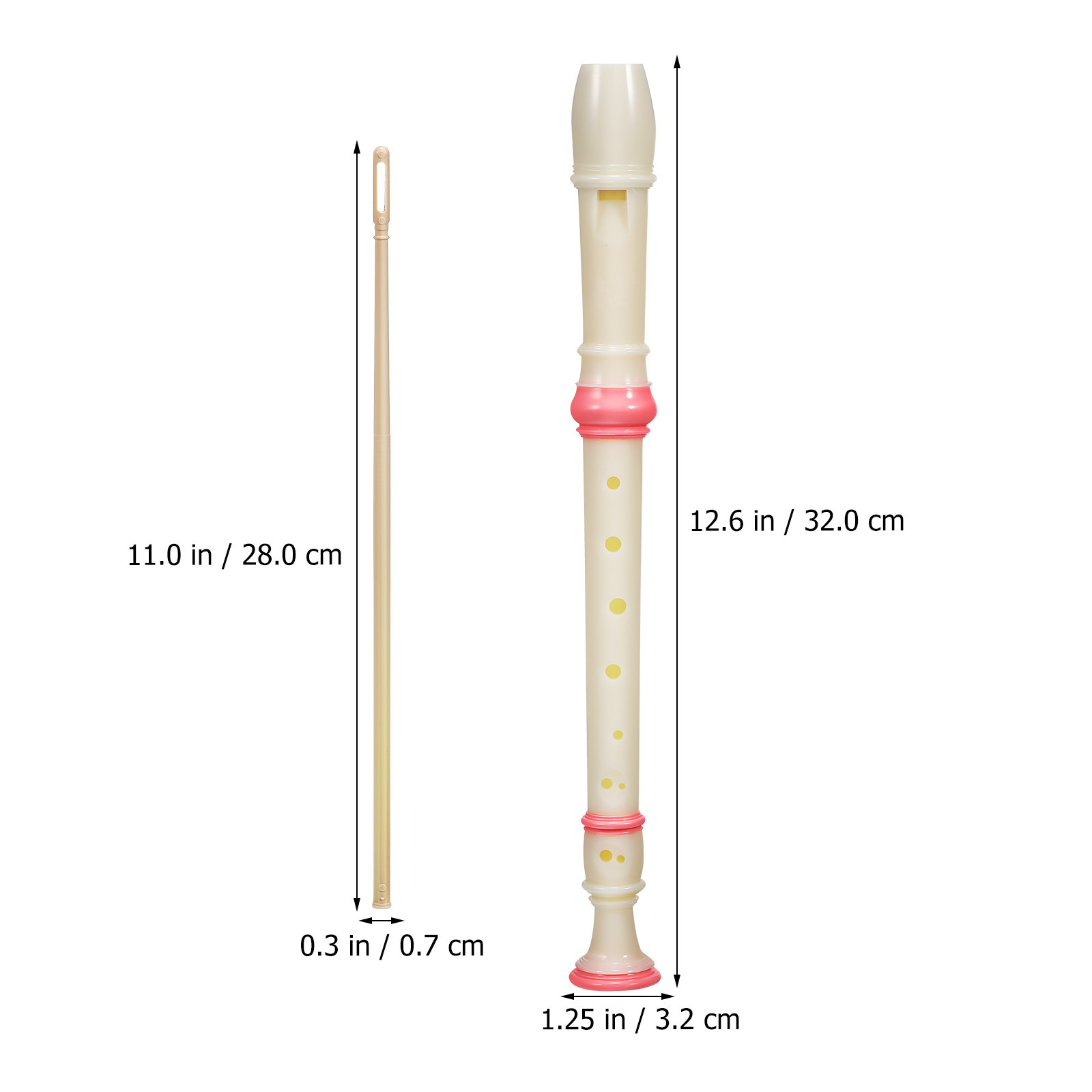 Soprano Flüt, 2 Parçalı, 8 Del - Soprano Recorder Plastic incelemesi ve fiyatı