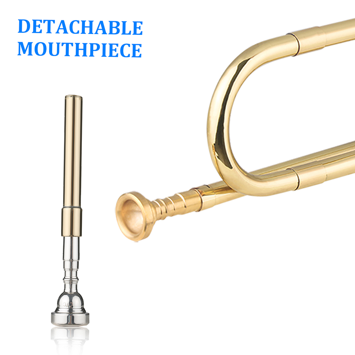 Pirinç C Bugle çağrı yeni başl - Musical Instrument Bugle incelemesi ve fiyatı