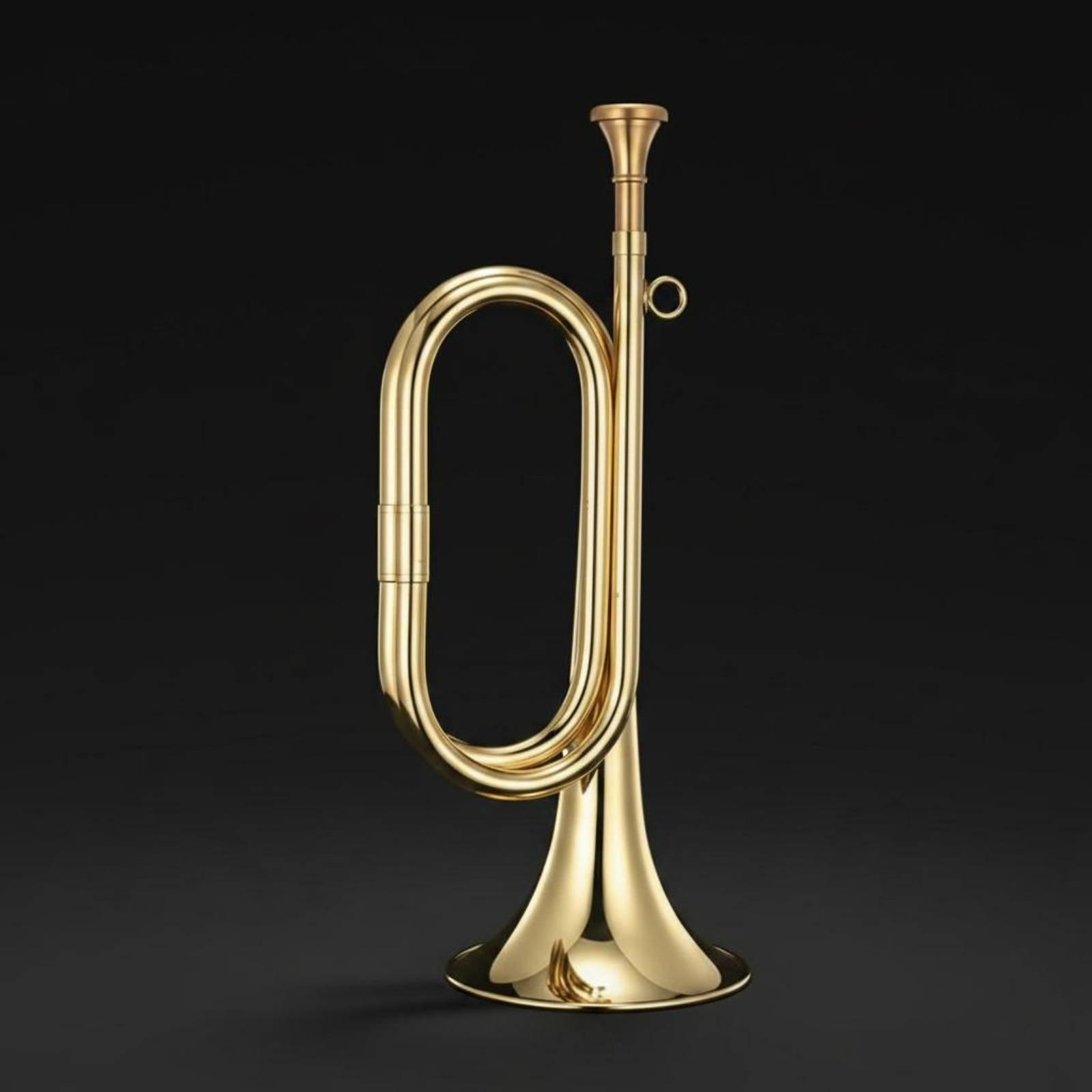 Pirinçten Yapılmış Taşınabilir - Musical Instrument Bugle incelemesi ve fiyatı
