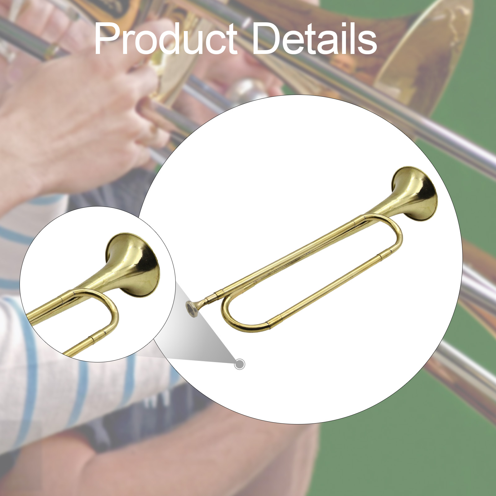 Pirinç Trompet, Orkestra ve Ma - Musical Instrument Bugle incelemesi ve fiyatı