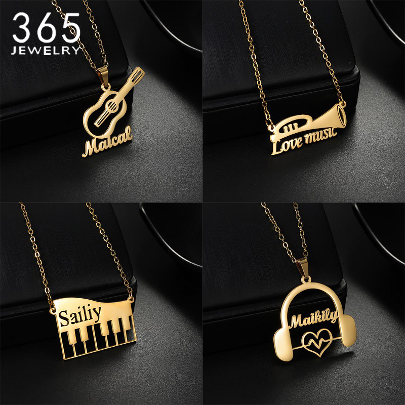 Yeni Özel Ad Müzik Aleti Kolye - Musical Instrument And Names incelemesi ve fiyatı